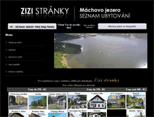 Tablet Screenshot of machovojezero-ubytovani.eu