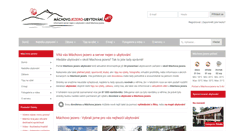 Desktop Screenshot of machovojezero-ubytovani.info